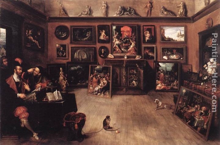 Frans the younger Francken An Antique Dealer's Gallery